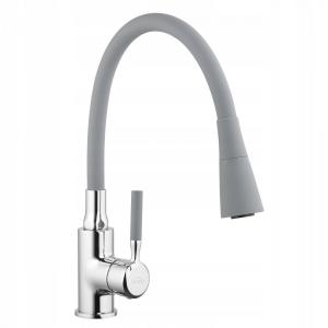 Bateria zlewozmywakowa INVENA POGO SZARA 48h