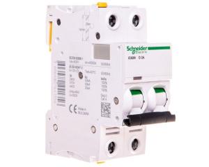 SCHNEIDER ELECTRIC Wyłącznik nadprądowy iC60N-D2-2 D 2A 2-biegunowy