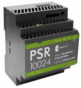 Zasilacz impulsowy PSR 10024 230/ 24VDC 3,83A 92W na szynę DIN, Uzas: 85-26