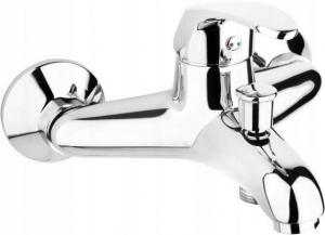 Bateria wannowa ścienna ARMATURA KRAKÓW MALACHIT 2-otw mosiężna chrom