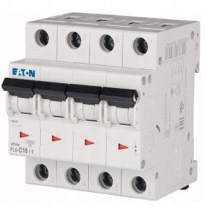 EATON Wyłącznik nadprądowy 6kA PL6-C16/4