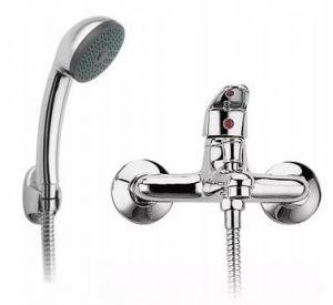 FERRO Bateria wannowa Smile ścienna chrom 48h