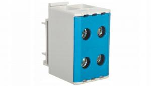 Złączka OTL50-2 niebieski 2xAl/Cu 1,5-50mm2 1000V AC/1500V DC, zacisk uniwe