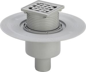 Odpływ łazienkowy pionowy VIEGA Advantix 4926 z kołnierzem uszczelniającym