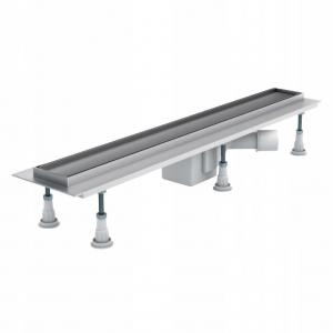 Odpływ liniowy Base Standard Plus 60x8x9,5 maskownica do zab płytkami