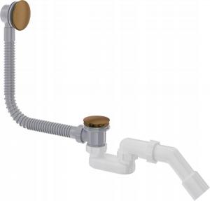 DEANTE Syfon do wanny click-clack, brąz szczotkowany
