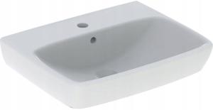 Umywalka Selnova Square B55 cm, H17.5 cm, T44 cm, z przelewem, z otworem na
