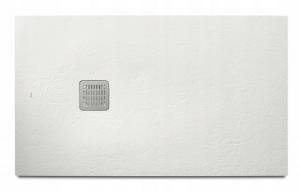 Brodzik prysznicowy kompozyt STONEX prostokąt 80x160x3.1 cm TERRAN syfon