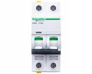 SCHNEIDER ELECTRIC Wyłącznik nadprądowy iC60H-C20-2 C 20A 2-biegunowy