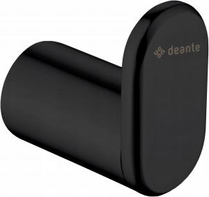 DEANTE Haczyk pojedynczy Round, nero