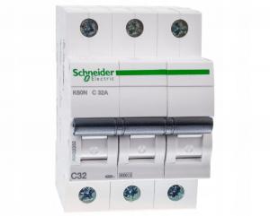 SCHNEIDER ELECTRIC Wyłącznik nadprądowy K60N-C32-3 C 32A 3-biegunowy