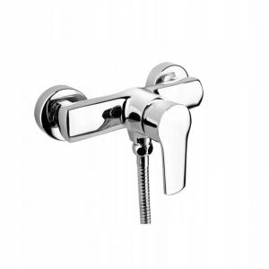 Bateria natryskowa ścienna ARMATURA KRAKÓW SODALIT 2-otw mosiężna chrom