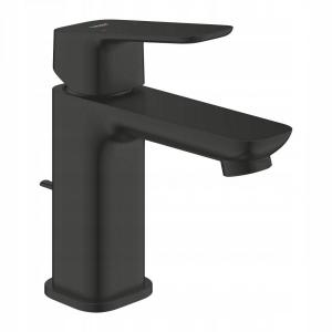 GROHE Bateria umywalkowa CUBEO Rozmiar S matte black zestaw odpł z drążkiem